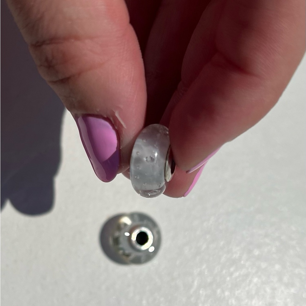 Authentic Retired Pandora Glass Charm